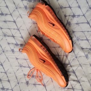 Nike Orange Air Max 97 size 9